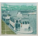 'Pleasure Boats', limited edition etching No.