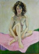 Seated Female Nude,