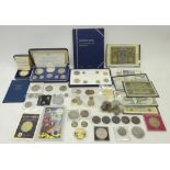 Collection of Great British and World coins including; 1974 'Coinage of Barbados',