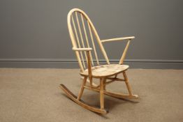 Ercol rocking armchair, stick and hoop back Condition Report <a href='//www.