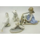 Lladro figure 'Dogs Best Friend' no.