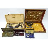 Cased set of Micrometers by The L.S. Starrett Co.