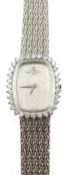 Baume & Mercier 18ct white gold manual wristwatch,