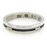 Georg Jensen silver ring no 60B signed and stamped 925S Denmark Condition Report