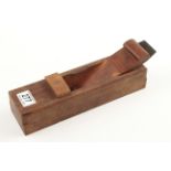 A beech mitre plane 11" x 3" by CARTER with boxwood mouth adjustment G++
