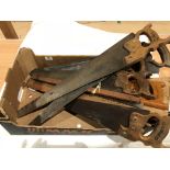 A quantity of saws