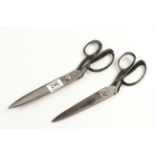 Two pairs of shears by WISS NJ G+
