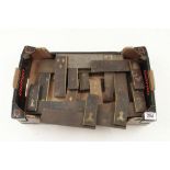 15 ebony or rosewood squares G-