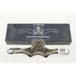 An unused CLIFTON No 550 concave spokeshave 10" o/a in orig box N