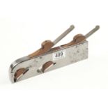 A 3/4" twin iron bullnose rebate plane by SPIERS irons by /ward few pitting spots to side G