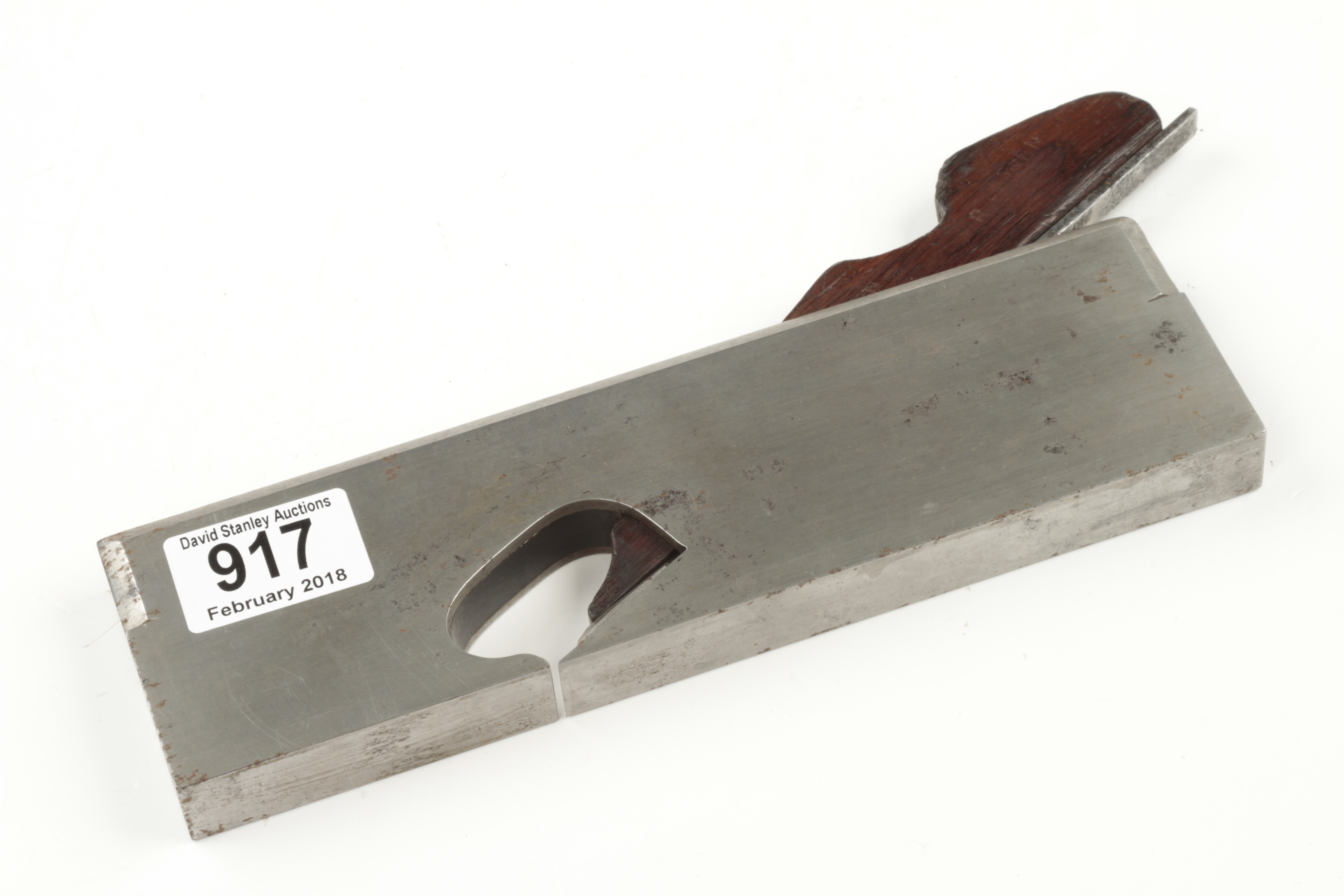 A 3/4" rebate plane by MATHIESON small chip to wedge G+ - Image 3 of 3