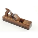 An unusual 14" handled jack plane with heavy steel base G