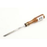 A 1/4" turning tool by FENN with boxwood handle G+