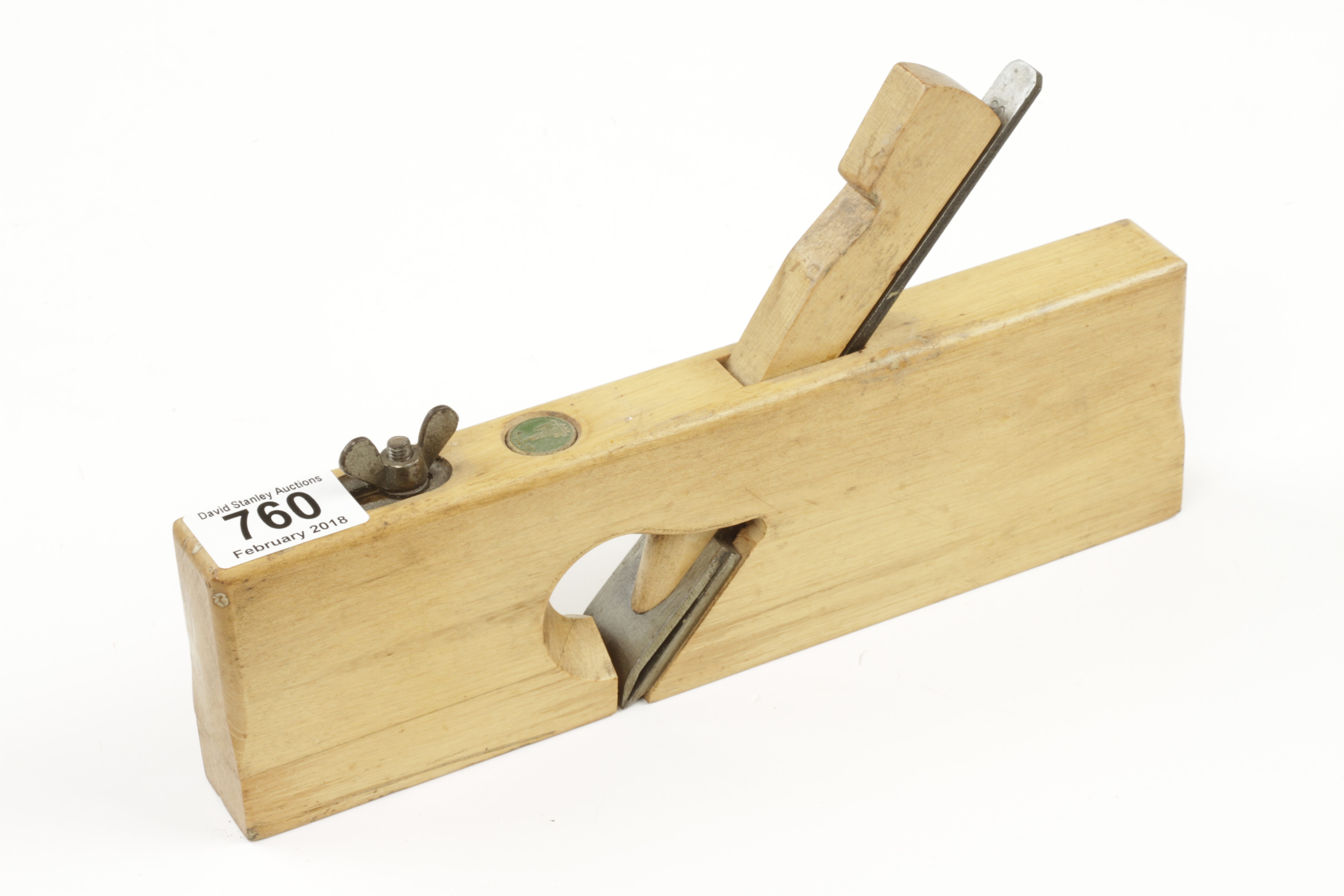 A recent rebate plane by ULMIA 10 1/2" x 1 1/8" with adjustable sole G++