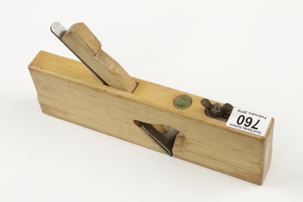 A recent rebate plane by ULMIA 10 1/2" x 1 1/8" with adjustable sole G++ - Image 2 of 2