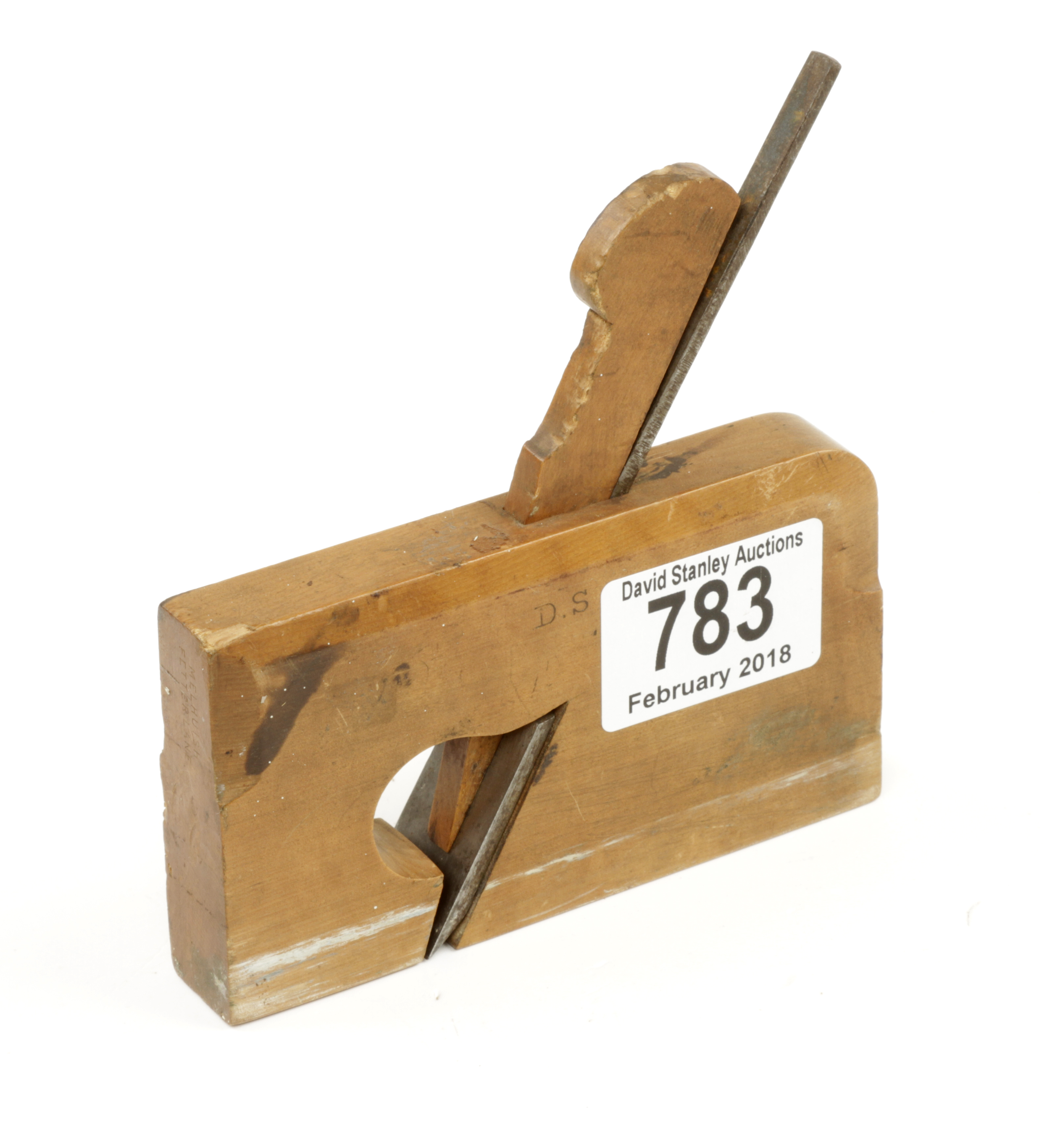 A small boxwood rebate plane by MELHUISH Fetter Lane 4 1/2" x 3/4" G+