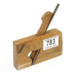 A small boxwood rebate plane by MELHUISH Fetter Lane 4 1/2" x 3/4" G+