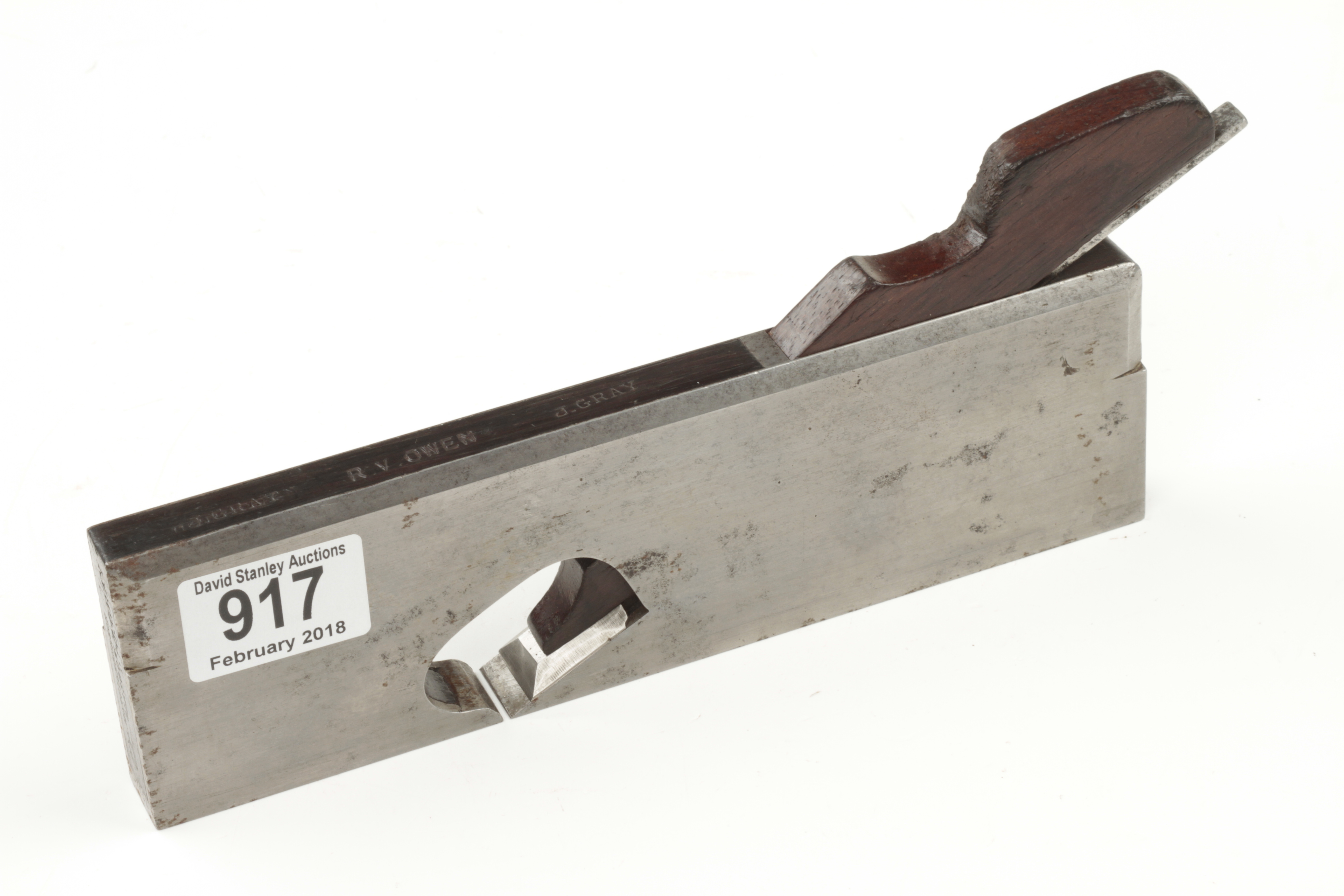 A 3/4" rebate plane by MATHIESON small chip to wedge G+