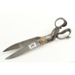 A large pair of tailors shears by HEINISCH N.J.