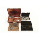 Four engineers tools in orig boxes one incomplete G