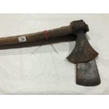 A shipwrights axe and a French axe G