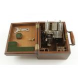 A steam engine pressure indicator by DOBBIE MCINNES in orig mahogany box G+