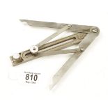 A STANLEY No 30 angle divider G+