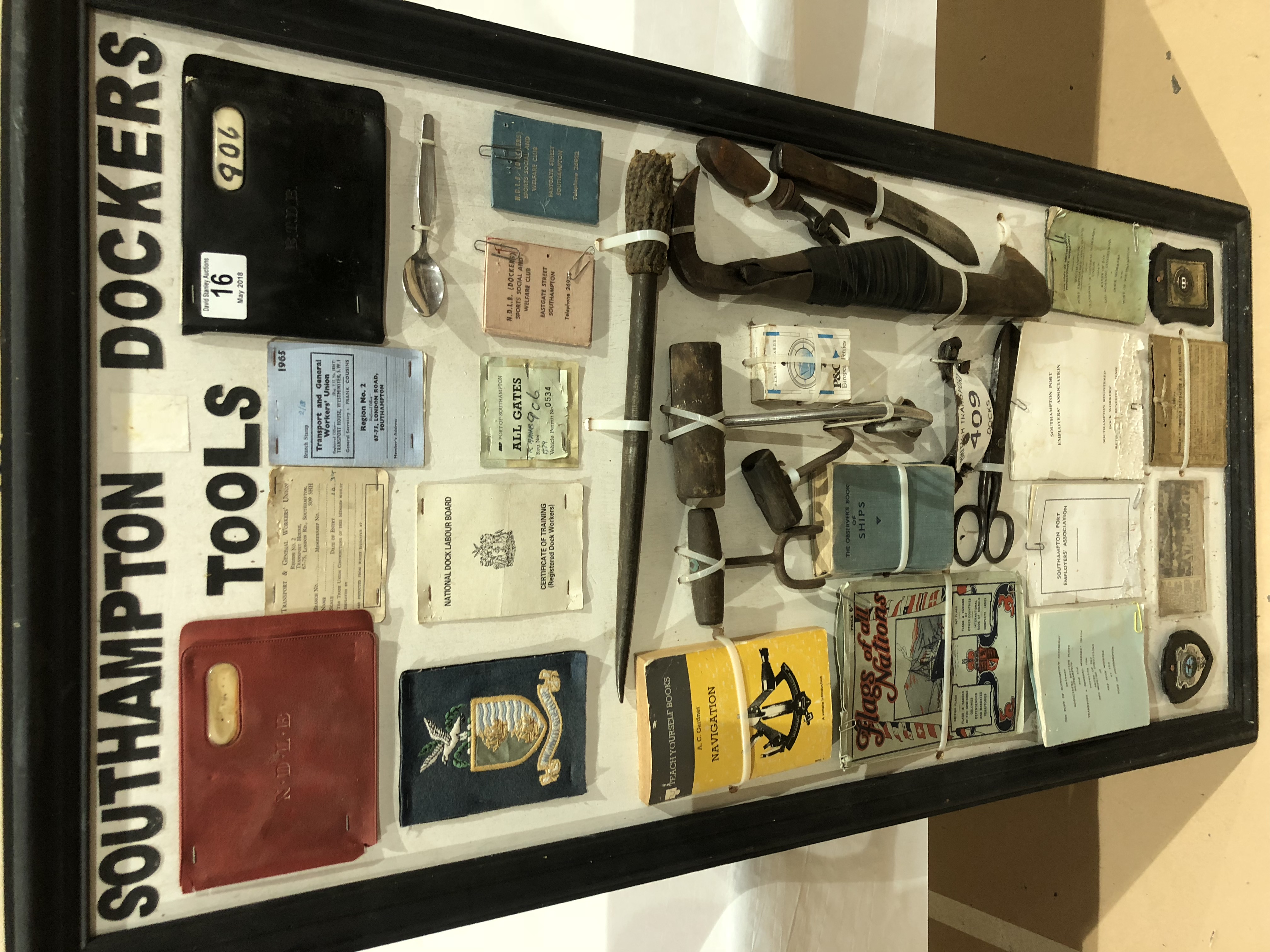 A display of Southampton Doctors tools