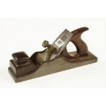 A rare 12 1/2" Annealed iron NORRIS No 13 panel plane with screwed sides 40% orig early embossed