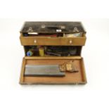 A tool case with a few tools G