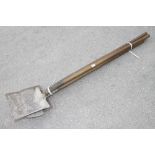 Four long handled shovels G