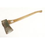 A Swedish axe with orig handle 5" edge by ADGOR HULTS BRUKS Sweden G++