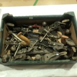 A quantity of metal planes for spares G-