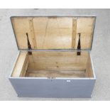 A pine tool chest 41"x 20"x 19"