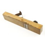 An 18" GAGE G28 beech fore plane,