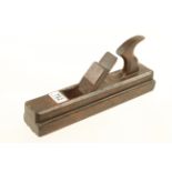 A rare 13 1/2" handled moulding plane by OKINS (mark G+) (see BPM3 p366 top centre mark) G