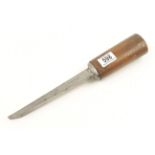 A little used heavy 5/8" mortice chisel by R.