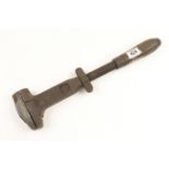 A rare size diamond adjustable buggy and wagon wrench damaged G-