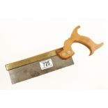 An 8" b/b d/t saw by GROVES with Elastic Spring Temper G++