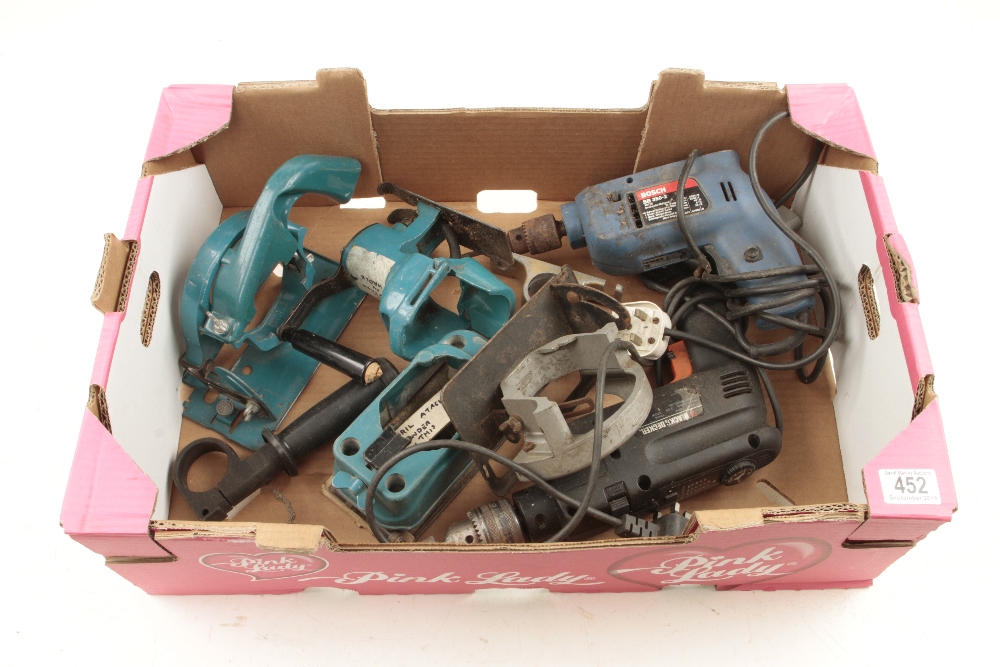 Two electric drills(not tested) and attachments G-