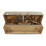 A joiners carrying case with some tools G