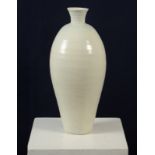 WILLIAM MARSHALL for Leach Pottery A celadon glazed porcelain baluster vase Height 39cm