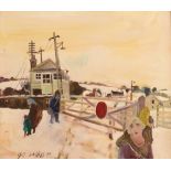 GILL WATKISS Snow Scene,