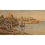 WARREN WILLIAMS Moelfre Anglesey Watercolour Signed 24.