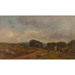 CHARLES E STIFFE Near St Ives Oil on canvas Signed 35.