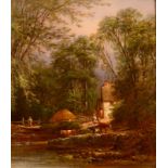WILLIAM PITT Helford Oil on canvas Signed, inscribed and dated 1857 to the back.