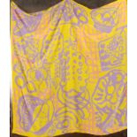PATRICK HERON Gourmet Silk scarf Signed and dated '47 to the print The design for this scarf -