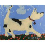 JULIAN DYSON Out for A Walk Artists proof lithograph Signed,