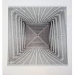 LUDWIG WILDING Single Zincography Print 1969 41 x 40 cm (image size)