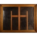 A reeded gilt picture frame Interior 76.